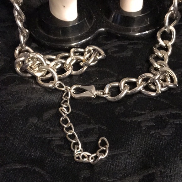 Thick Heavy VTG Chain Belt no Label - Picture 3 of 3